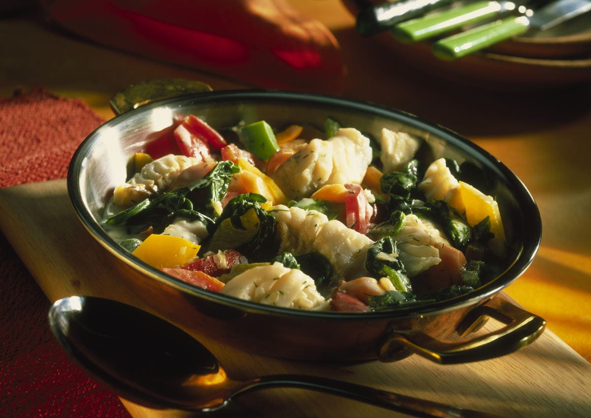 recipe image Gemüse-Fisch-Pfanne