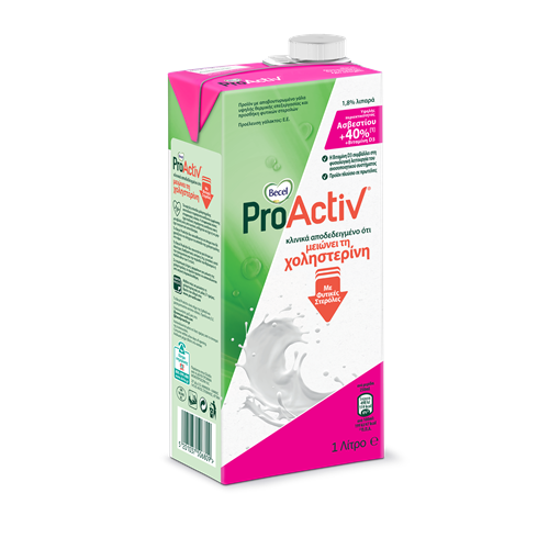 Product Page, Προϊόν με Γάλα Becel ProActiv ημιαποβουτυρωμένο (1,8% λιπαρά) με επιπλέον ασβέστιο