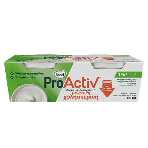 Product Page, Επιδόρπιο γιαουρτιού Becel ProActiv Κλασική γεύση