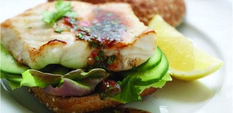 recipe image Fish Burger