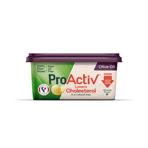 ProActiV olive oil, lowers cholesterol naturally