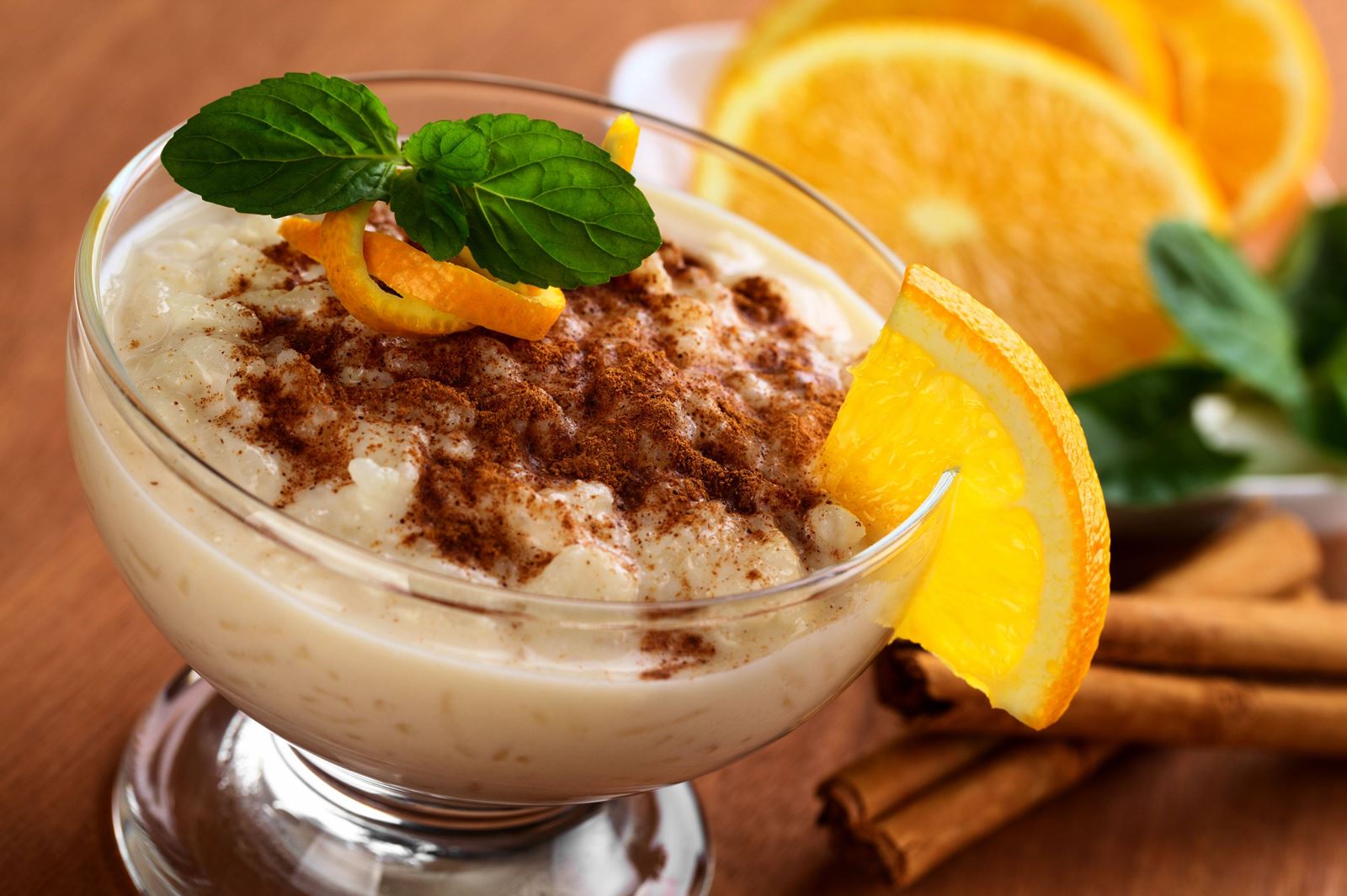 recipe image Rice pudding with raisins and orange