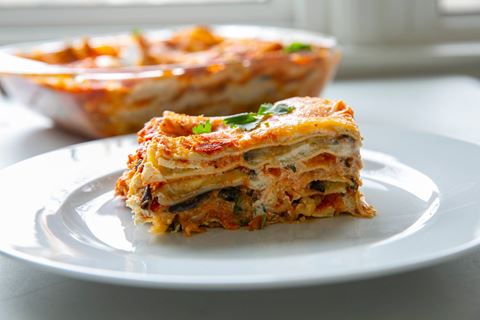 recipe image Winter vegetable lasagne