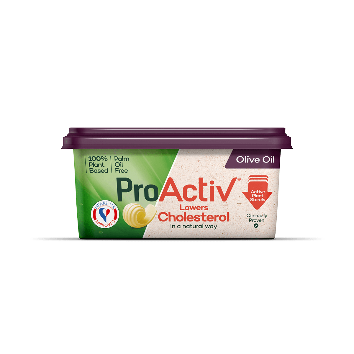 ProActiV olive oil, lowers cholesterol naturally