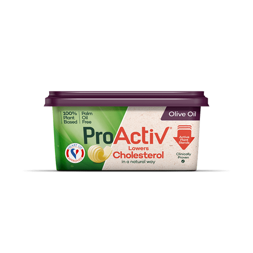ProActiV olive oil, lowers cholesterol naturally