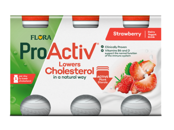 Flora ProActiv Strawberry 6-Pack