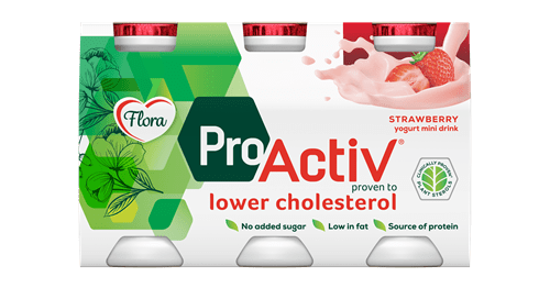 Flora ProActiv Minidrinks Strawberry