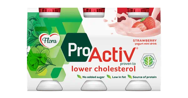 Flora ProActiv Minidrinks Strawberry