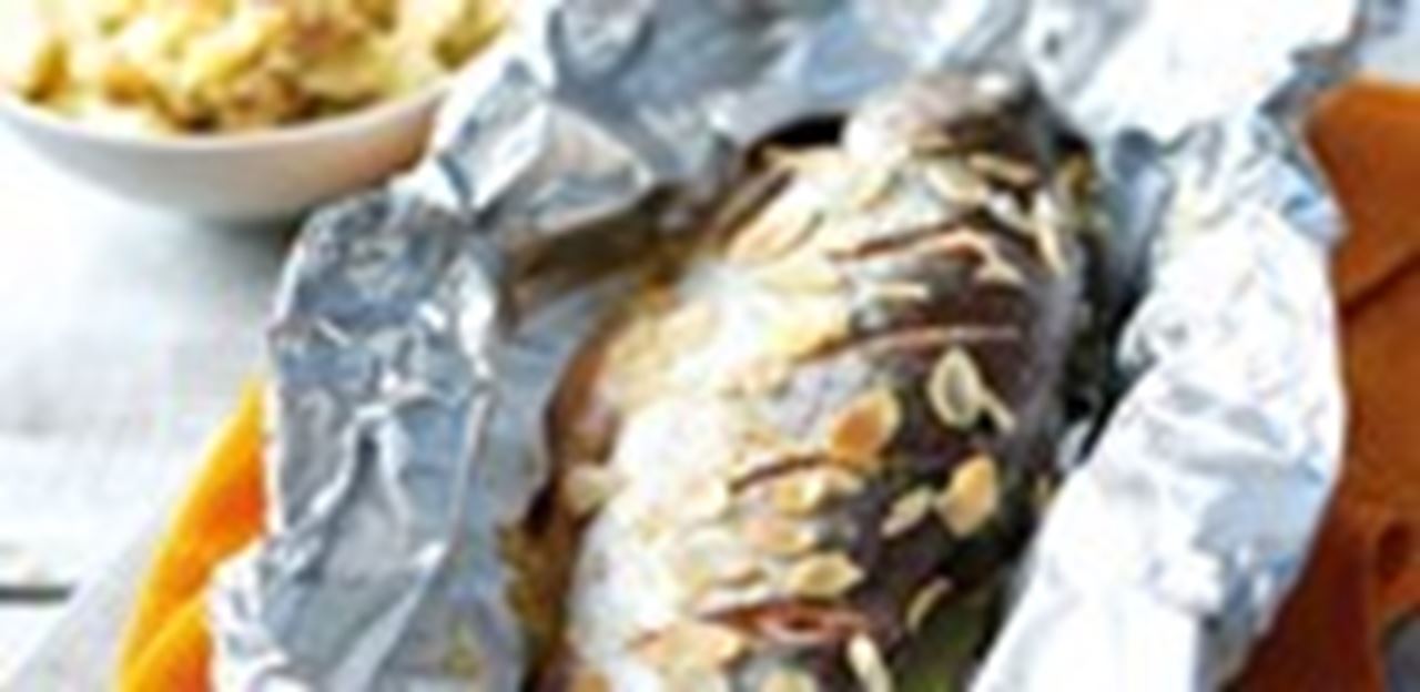 recipe image Baked Trout with Almonds