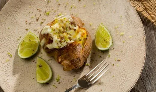 recipe image Receta Patata al horno con lima