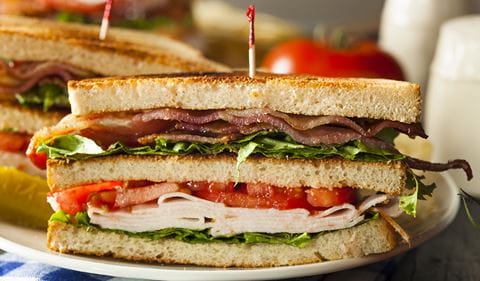 recipe image Sandwich fromage & crudités