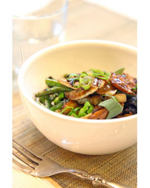 recipe image Wok aux légumes et vinaigre balsamique