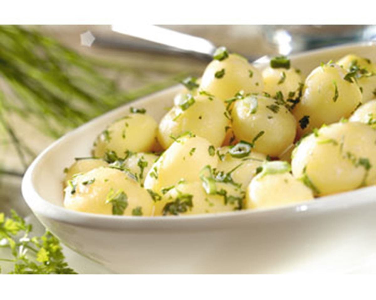 recipe image Petites grenailles à la crème