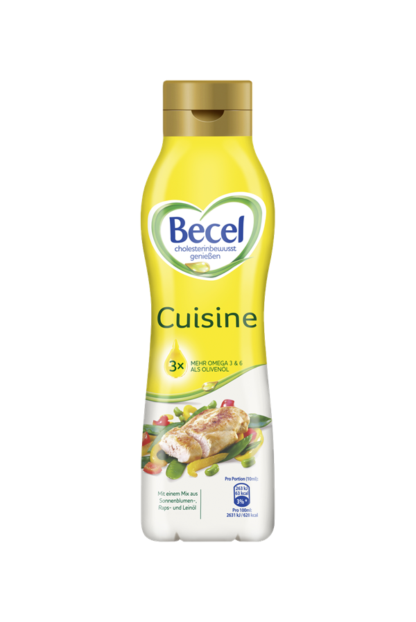 Crème d'huile végétale Becel Cuisine