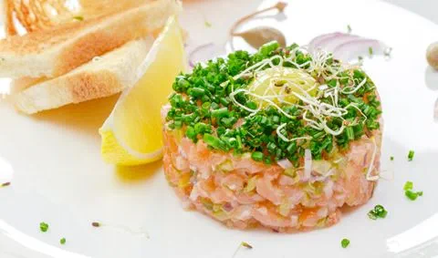 recipe image Tartare de saumon léger