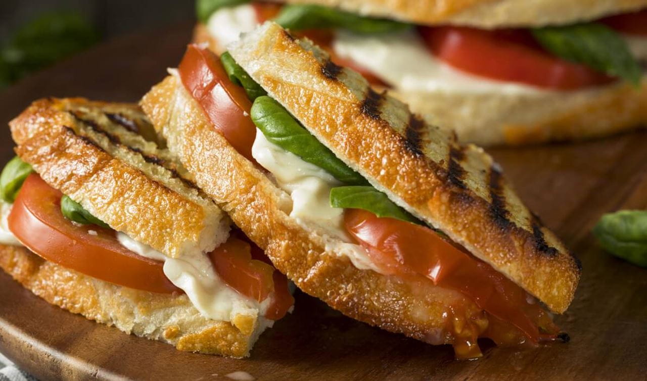 recipe image Croque-monsieur tomates et mozzarella