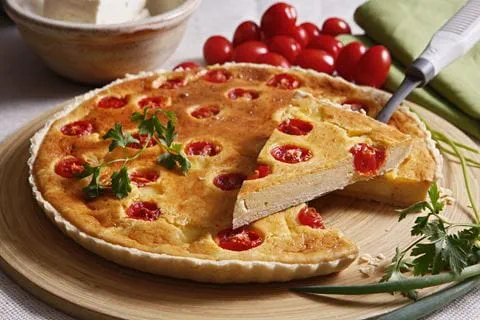 recipe image Cake de légumes du soleil à la mozzarella