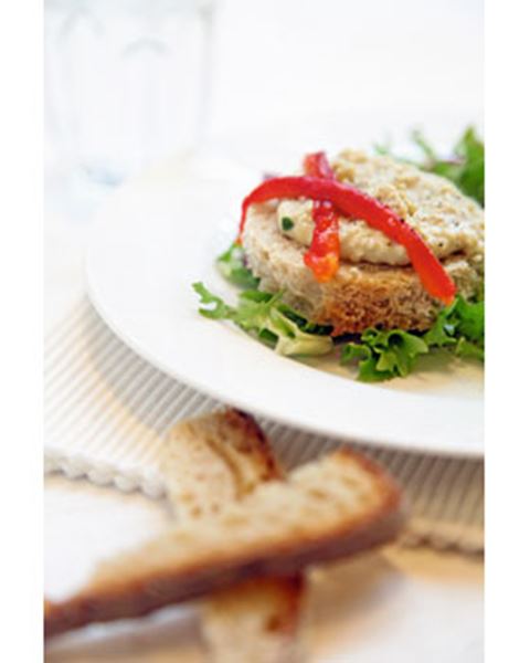 recipe image Tonijnmousse met paprikapapardelle