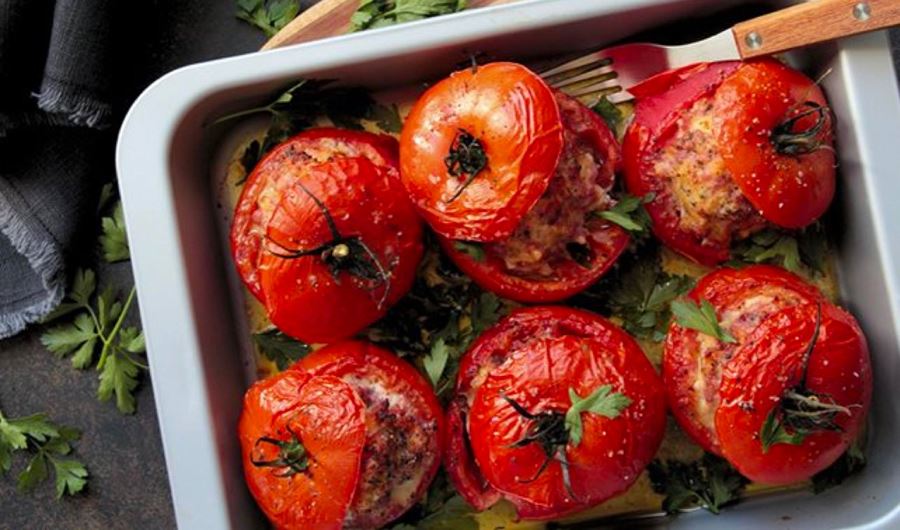 recipe image Gevulde tomaten met gehakt