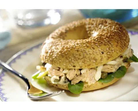 recipe image Bagel met tonijnsalade