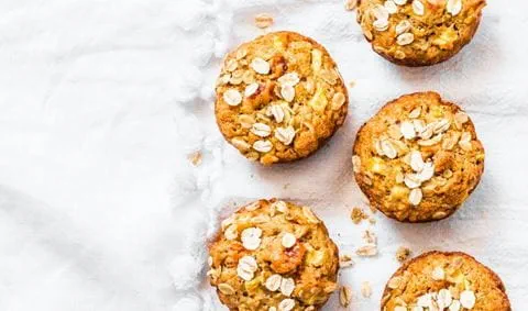 recipe image Heerlijke havermoutmuffins met banaan