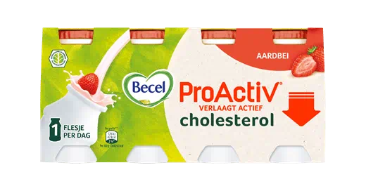Becel ProActiv mini yoghurtdrink aardbei
